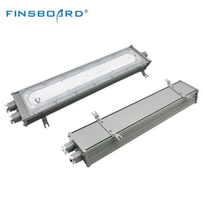 China 50w 100w Industry Explosion Proof Linear Light Emergency Lighting Fixtures for sale