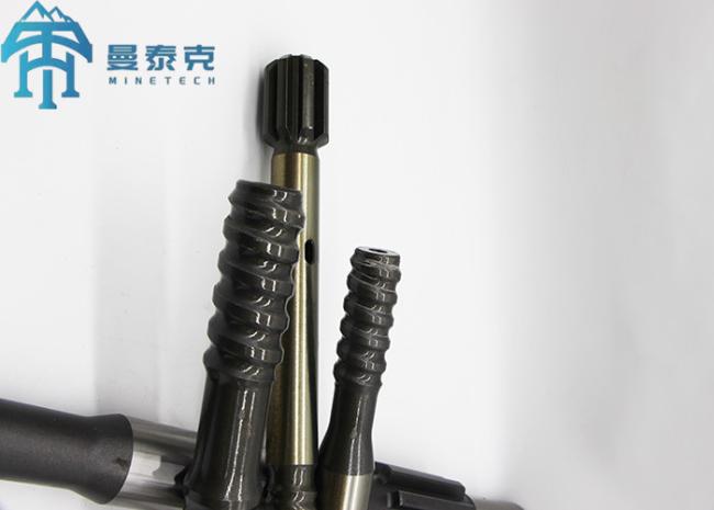 Side view of R38 HC40 Shank Adapter showing full length