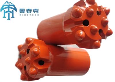 China Τρυπάνι βράχου με σπείρωμα T45, διάμετρος 76mm με 8×12.7 κουμπιά for sale