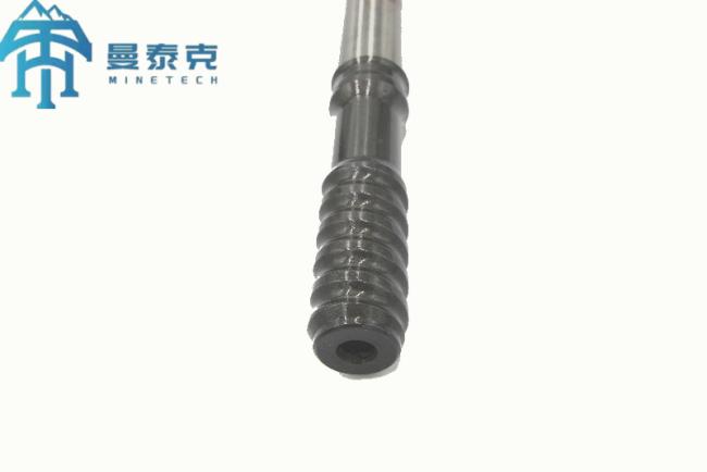 T38 Shank Adapter side view showing precision machining