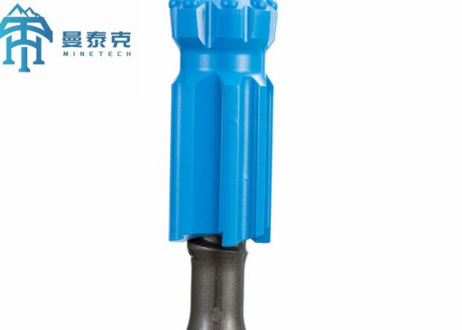 R32 64mm Retract Button Bit in use