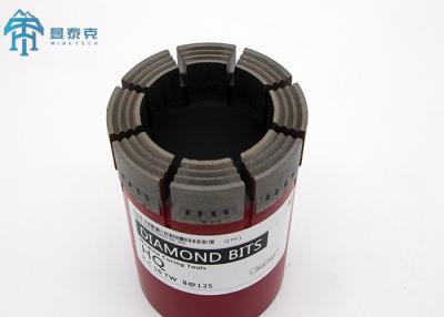 China MTH Diamond 65Mn Hard Rock Drill Bit , Polycrystalline HQ Core Drill Bit for sale