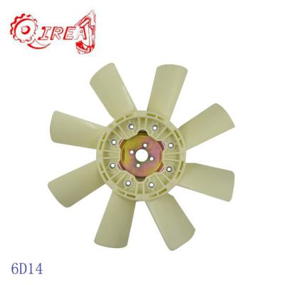 China 6D14 Excavator Engine Cooling Fan Blade ME039960 HD800 for sale