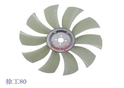 China High quality  xugong80 fan blade cooling fan 10 blade 4 holes for sale