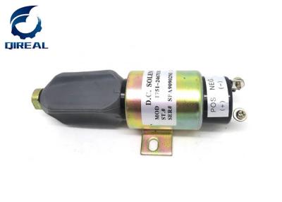 China E200B E320 Excavator Engine Stop Solenoid 24V 1751-2467 Flameout Switch for sale