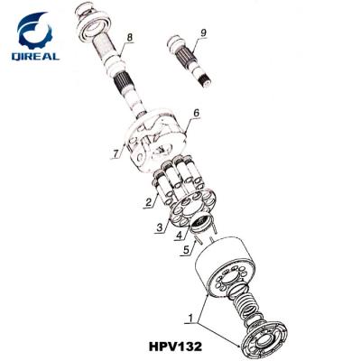 China HPV132 Main Hydraulic Pump Repair Parts Kit for Komatsu Excavator PC400-6 for sale