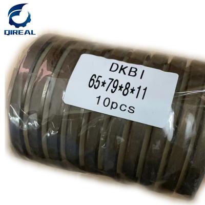 Китай Черное резиновое стальное уплотнение 65*79*8/11 счищателя DKB продается