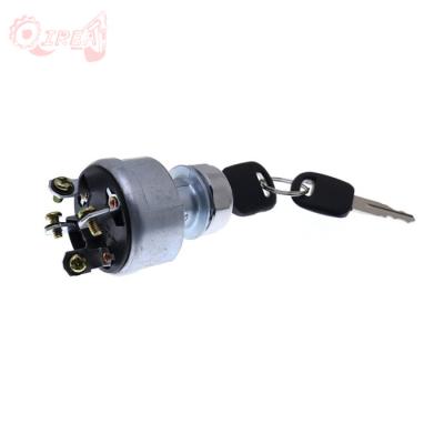 China E320C Excavator Electrical Parts 4 Lines Ignition Switch 9G7641 With Key for sale