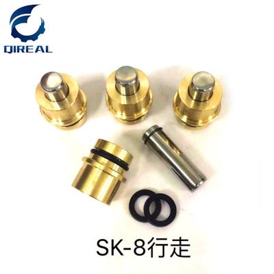 China Excavator Pusher Travel Pusher Pilot Valve Foot Pusher For SK210-8 for sale