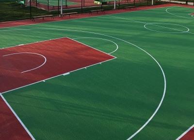 China Shock Absorption Interlocking Sports Flooring for sale
