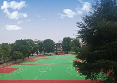 China Wear Resisting Removable Basketball Court Flooring Non Poisonous For Outside for sale