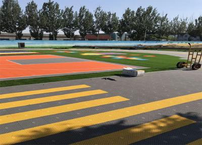 China CE Certificated Outside Playground Flooring , Anti Skid Children's Playground Flooring for sale