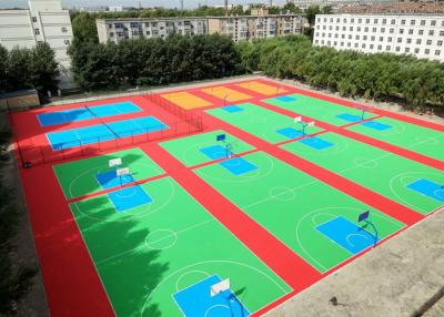 China Anti Moist Multi Purpose Sports Flooring , Anti Static Interlocking Flooring for sale