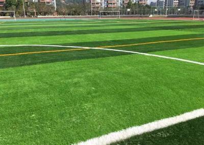 China Great Weather Adaptability Outdoor Artificial Turf With Anti Color Fading for sale