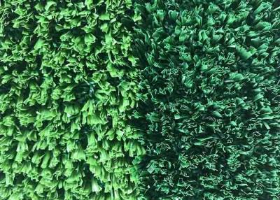 China PE + PP Water Saving Fibrillated Artificial Grass For Football Ground / Outdoor Artificial Turf for sale