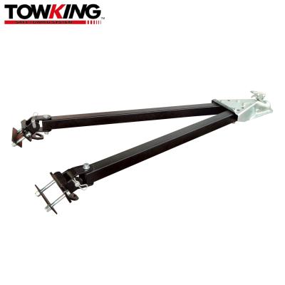 China Universal Car RV Adjustable Tow Bars For Flat Or Dinghy Towing 5000 Lbs Fits 2'' Ball for sale