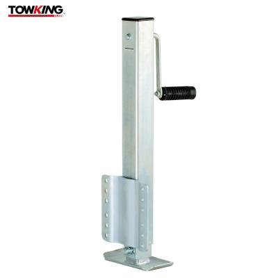 China Square Tube Boat Trailer Jack 2500 Lbs Capacity With Fixed Mount Bracket for sale