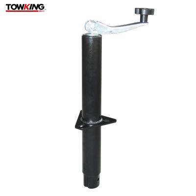 China Round Tube 15inch lift RV Trailer Jack For Travel Trailers for sale