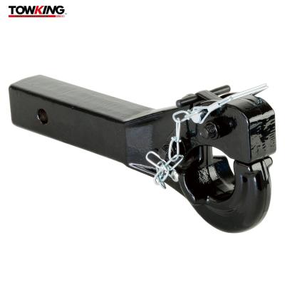 China Forged Metal 10000 Lbs Trailer Hitch Mounts 3 Inch Drop Hitch With A Tow Ring for sale