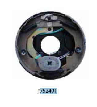 China Electric ISO9001 3.5K 10 Inch Trailer Brake Assembly For Utility Trailers for sale