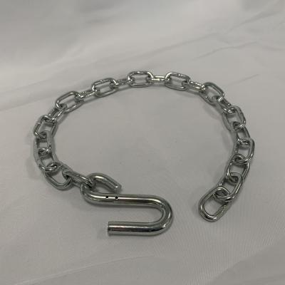 China 30 Cell Grade Trailer S Hook With Safety Latch Chain 3200lbs en venta