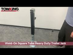 Review of TOWKING Square Weld Trailer Jack With Drop Leg