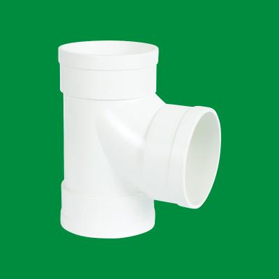 Chine Garnitures de tuyau à trois voies professionnelles de drainage de garnitures de tuyau de drainage de PVC à vendre