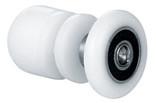 China 23mm Sliding Shower Door Wheels SS304 Bottom Shower Door Rollers For Curved Doors for sale