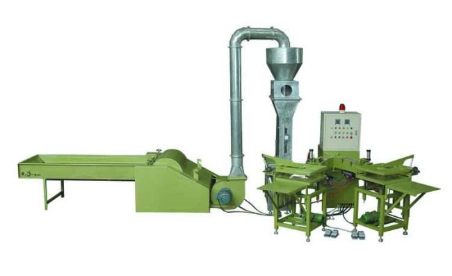 ZXJ-380+HFM-2000 Ball Fibre Pillow Filling Machine