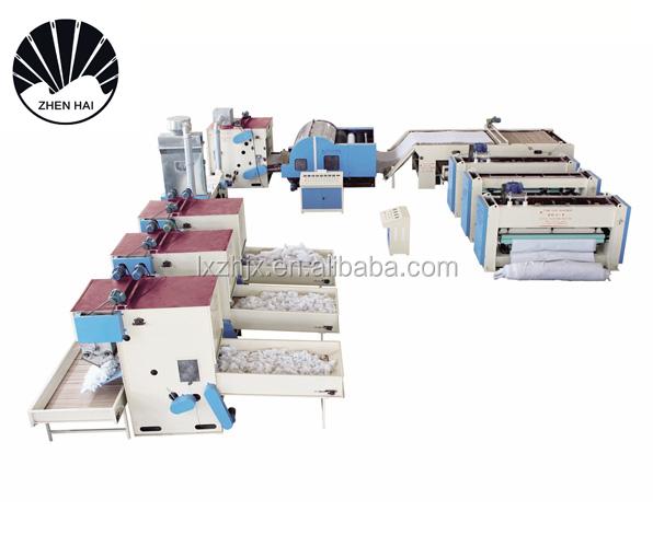 Needle Punching Production Line , needle punched carpet making line