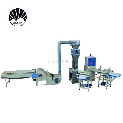 China Pet Pad Staple Ball Polyester Fiber Filling Machine for sale