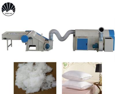 China Cotton Polyester Pearl Ball Fiber Machine Carder Pillow Machinery 150KG H for sale