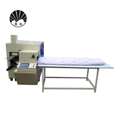 China Duvet Quilt Rolling Machine Coiling Packing for sale