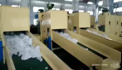 China Stiff Hard Sintepon Wadding Production Line For Sofa Furniture Bed Pad for sale