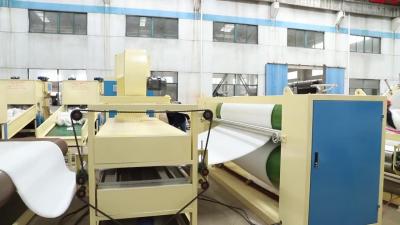 China Automatisches elektrisches erhitztes Teppich-Heizungs-Rollen-nicht Gewebes-Bügelmaschine 18kw zu verkaufen