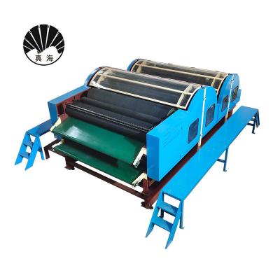 China Textile Small Combing Sheep Wool Carding Machine Cloth Industrial 7.5kw for sale