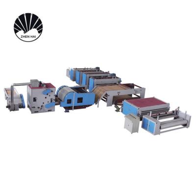 China Pet Polyester Fiber Dacron Sintepon Production Line Machine Sewing Wadding for sale