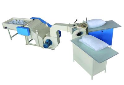 China Upholstery Cushion Ball Fiber Automatic Pillow Manufacturing Machine 50kg H for sale