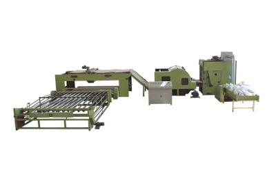 China CNC Duvet Making Machine Foam Mattress Making Machine 160kg/h for sale