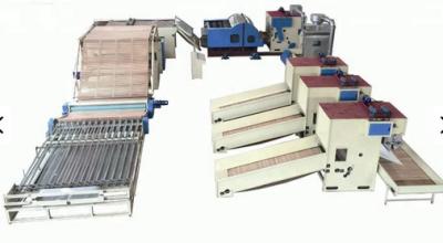 China 2800×3200mm Quilt Production Line Polyester Fiber 32kw Bed Covers Machine for sale