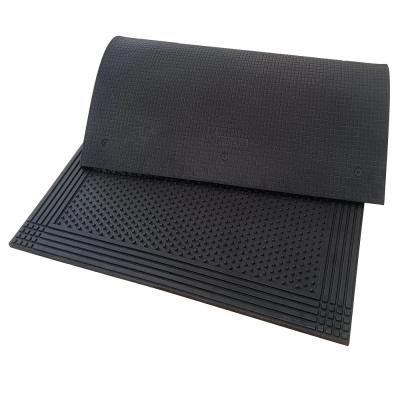 China 6MPA stall mats easy to install and clean 4 x 6 foot rubber horse stall mats for sale