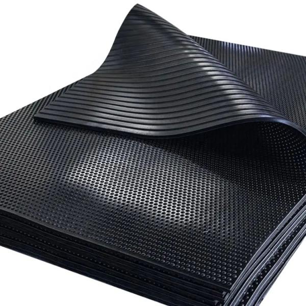 Quality 122 X 183cm Interlocking Equine Cow Horse Rubber Stall Mats for sale