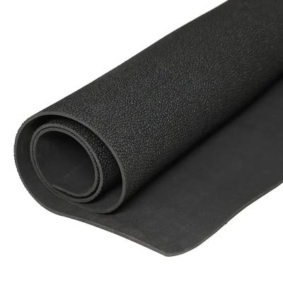 China 3mm-6mm Anti-Slip Fine Ribbed Rolls Rubber Sheet Rubber Stable Mats For Horse Stable for sale