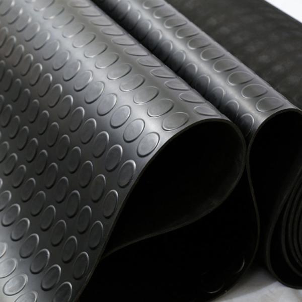 Quality E-Purchasing 3mm Thick Rubber Floor Rubber Mat 16.4 X 3.3 Fts Rubber Stall Mats for sale