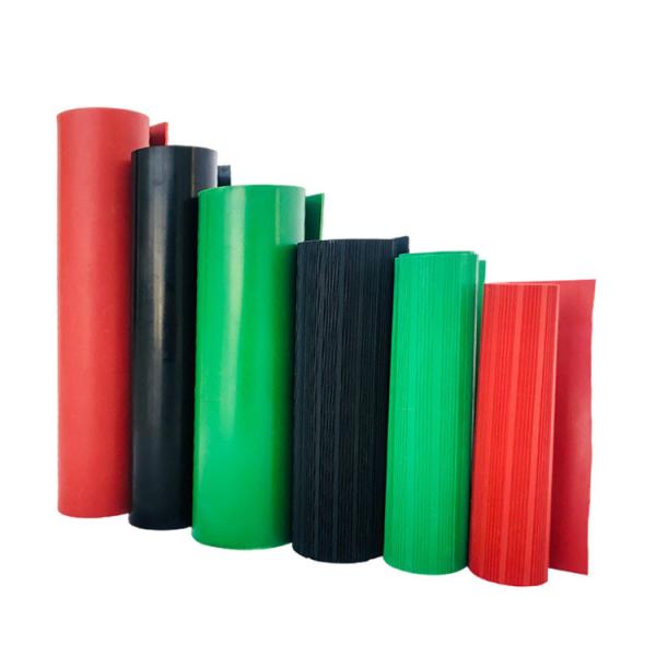 Quality 10m Horse Stall Mattress Wide And Fine Ribbed Rubber Sheet Rolls for sale