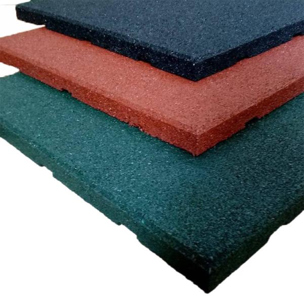 Quality NR SBR Heavy Weight Anti Slip Rubber Horse Stable Floor Mats Tiles Flex Grooves for sale