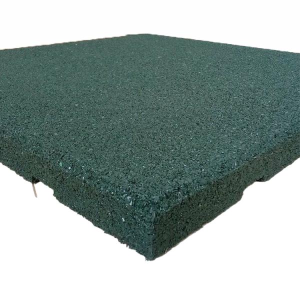 Quality 500 X 500mm Green Stall Agricultural Rubber Floor Horse Stable Mats Cow Mat for sale