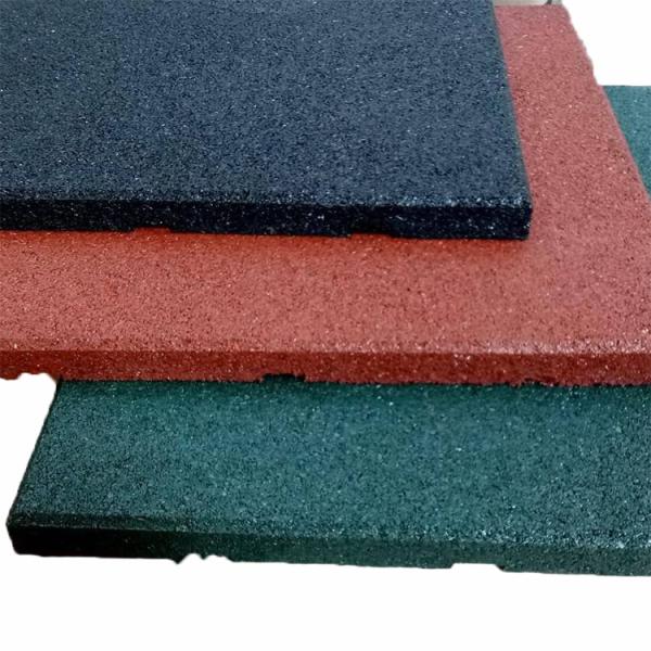 Quality 500 X 500mm Green Stall Agricultural Rubber Floor Horse Stable Mats Cow Mat for sale