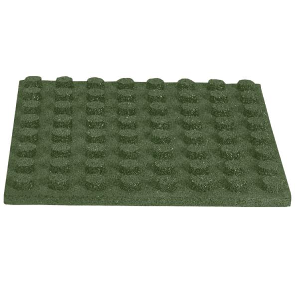 Quality 50 X 50cm Horse Stable Mats Green Color 40mm Thickness for sale