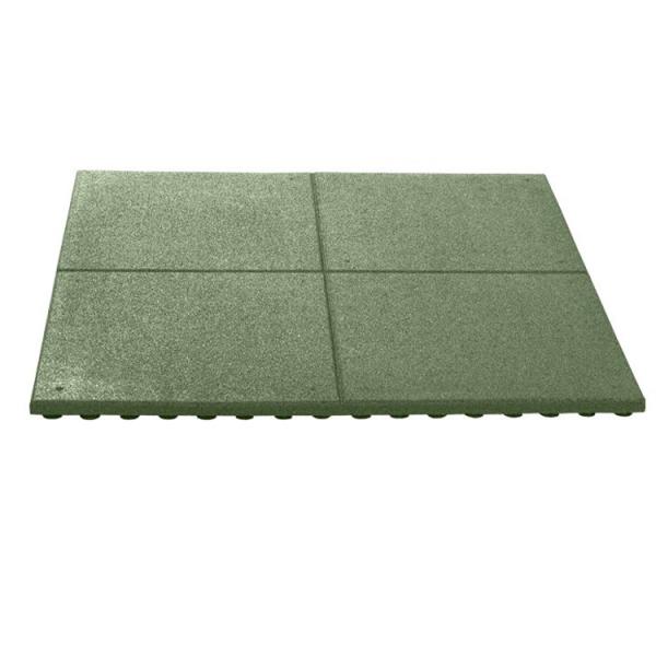 Quality 50 X 50cm Horse Stable Mats Green Color 40mm Thickness for sale